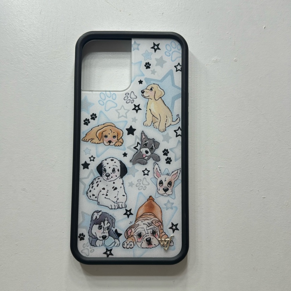 IPhone 12 ProMax Wildflower Phone case - Puppy Party